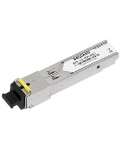 парный низковольтный оптический одномодовый одноволоконный приёмопередатчик форм-фактора SFP Beward SFP-1G-20K-BSC в Нефтеюганске Системы видеонаблюдения Pintop.ru