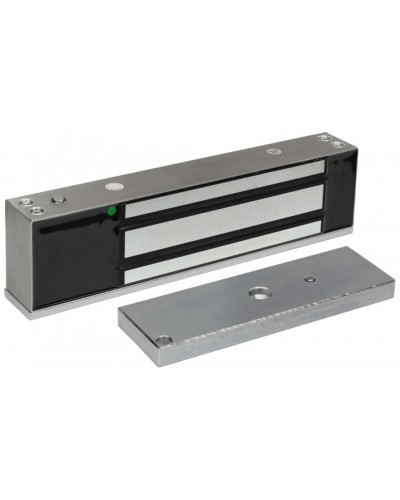 Smartec ST-EL523DLW-SS - Электромагнитный замок, уличное исполнение, СИД, датчик положения двери, IP68, нержавеющая сталь, усилие 520-540 кг. в Нефтеюганске Электромагнитные замки Pintop.ru