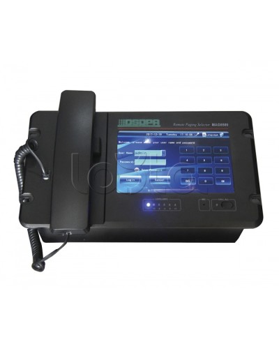 Терминал микрофонный DSPPA MAG-6589 в Нефтеюганске Система оповещения и трансляции Dsppa Pintop.ru