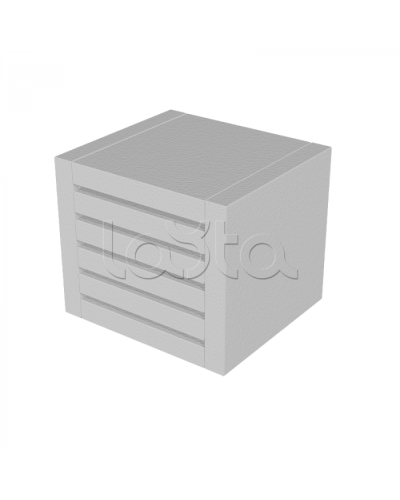 Вентиляционный блок TEHSTRONG VB 100x100x55 (EI 150) EKF (vb10055) в Нефтеюганске Аксессуары для лотков Pintop.ru