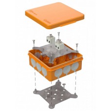 Коробка огнестойкая для о/п двухкомпонентная 60-0303-FR2.5-4 Е15-Е120 100х100х40 Промрукав (60-0303-FR2.5-4)