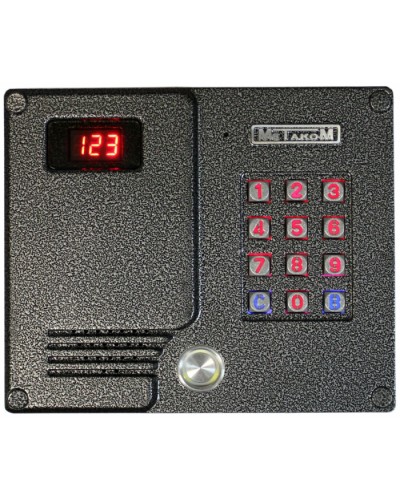 Блок вызова домофона Метаком MK2007-TM-EV в Нефтеюганске Блоки вызова многоабонентные Pintop.ru