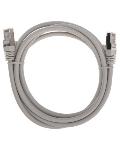 Патч-корд S/FTP, CAT 6A (10G), RJ45-RJ45, 28AWG, LSZH, серый, 2м REXANT 02-0390-2 в Нефтеюганске Патчкорды (медные) Pintop.ru