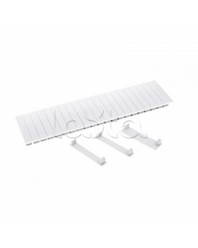 Заглушка 12 модулей белая IEK YZM10-12-K01 в Нефтеюганске Аксессуары для кабель-канала Pintop.ru