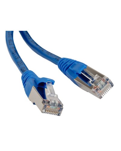 Патч-корд F/UTP Hyperline PC-LPM-STP-RJ45-RJ45-C6-15M-LSZH-BL в Нефтеюганске Патчкорды (медные) Pintop.ru