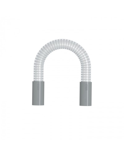 Гибкий переход для трубы диам. 25мм, длина 30см, цвет серый (49415GR) в Нефтеюганске Повороты, муфты, тройники Pintop.ru