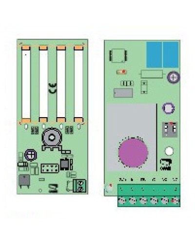 Плата TX DIW01 DBC01 Came 119RIR253 в Нефтеюганске Запчасти для шлагбаумов и автоматики Pintop.ru