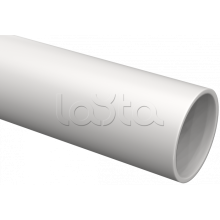 Труба гладкая жесткая ПВХ d=25 белая 2м (50м/компл) IEK (CTR10-025-K01-2-050)