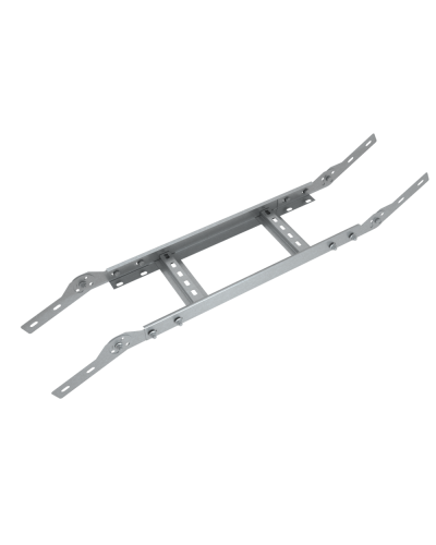 Вертикальный шарнирный угол 100х500х1,2 мм Быстрый монтаж КМ-Профиль (LSHLS100-500-1.2) в Нефтеюганске Аксессуары для лотков Pintop.ru