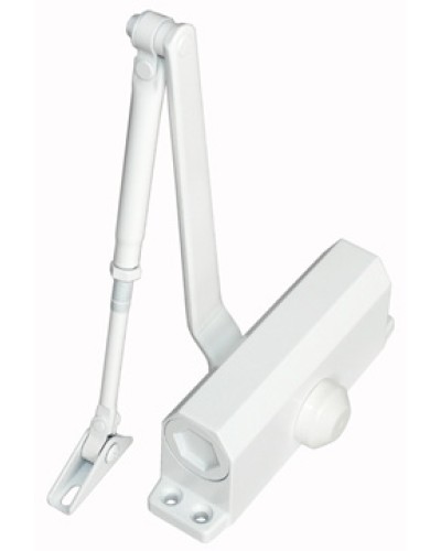 Доводчик двери c тягой EN 3-6, 40 - 130 кг Smartec ST-DC036BCDA-WT в Нефтеюганске Доводчики Pintop.ru