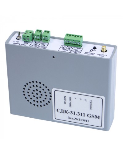 Блок контроля GSM Кристалл СДК-31.311GSM в Нефтеюганске Приемно-контрольные приборы Pintop.ru
