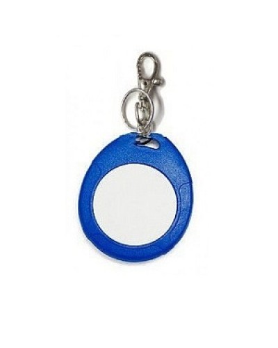 Брелок IronLogic IL-07EBW(order), с кольцом, синий + белый (номера по порядку) в Нефтеюганске Оптовые идентификаторы Pintop.ru