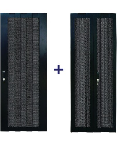 Комплект дверей 18U TWT TWT-CBB-DR18-6x-S-P1 в Нефтеюганске Аксессуары для стоек и шкафов Pintop.ru