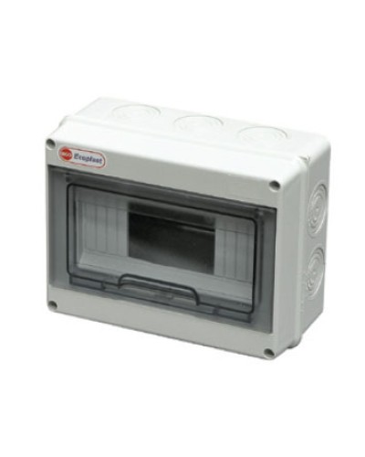 Шкаф настенный, 12-13 модулей, IP65 Экопласт 46412 в Нефтеюганске Боксы для автоматов Pintop.ru