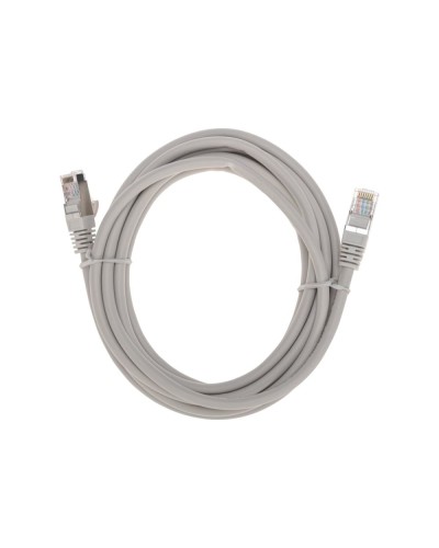Патч-корд S/FTP, CAT 6A (10G), RJ45-RJ45, 28AWG, LSZH, серый, 3м REXANT 02-0390-3 в Нефтеюганске Патчкорды (медные) Pintop.ru