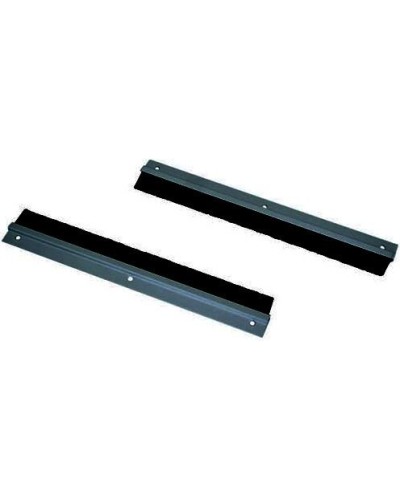 Ввод щеточный 19, 1U для настенных, напольных шкафов (черный) TLK-BRSH-1U-BK в Нефтеюганске Аксессуары для стоек и шкафов Pintop.ru