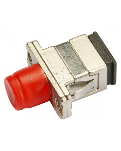 Соединитель проходной SC-FC, MM(для многомодового кабеля), simplex Cabeus SC-FC-MM в Нефтеюганске Проходные адаптеры и розетки оптические Pintop.ru