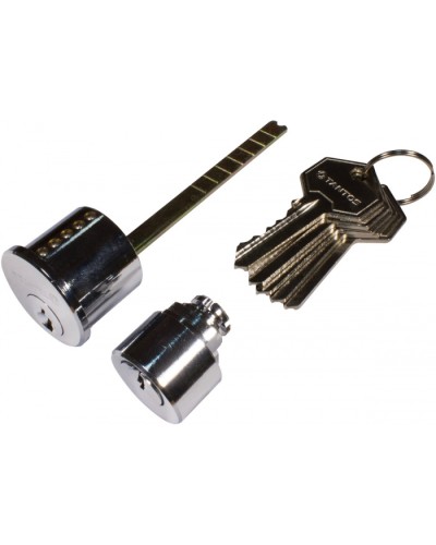 Цилиндр в комплекте с 5 ключами Tantos Цилиндр для TS-EL2369SS в Нефтеюганске Электромеханические замки Pintop.ru