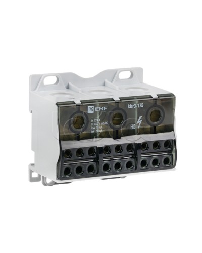 Блок распределительный КБР тройной 175A EKF PROxima (kbr3-175) в Нефтеюганске Боксы для автоматов Pintop.ru