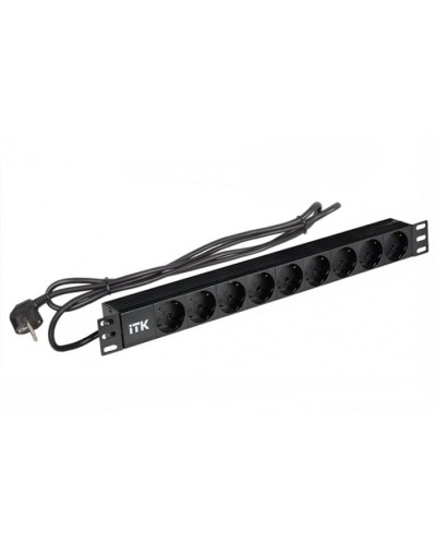 Блок розеток на 9 розеток 19 ITK PH22-9D1 в Нефтеюганске Блоки розеток Pintop.ru