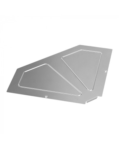 Крышка угла горизонтального 90 градусов Стандарт INOX (AISI 304) 600 Промрукав (PR16.3522) в Нефтеюганске Аксессуары для лотков Pintop.ru