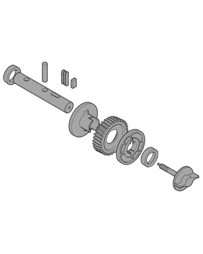 Выходной вал BX-P Came 119RIBX028 в Нефтеюганске Запчасти для шлагбаумов и автоматики Pintop.ru