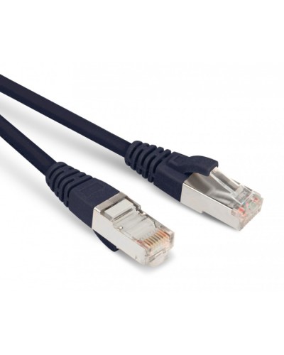 Патч-корд F/UTP Hyperline PC-LPM-STP-RJ45-RJ45-C6-1M-LSZH-BK в Нефтеюганске Патчкорды (медные) Pintop.ru