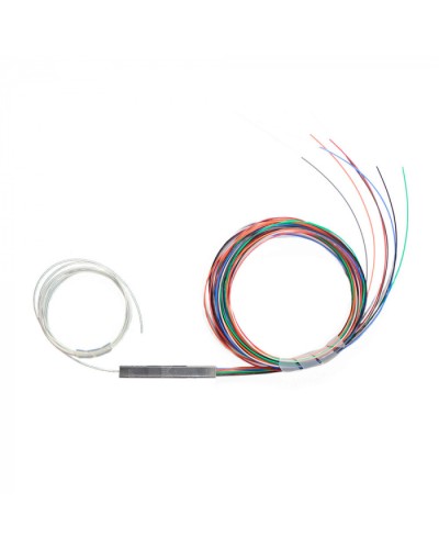 Разветвитель планарный 1х16 не оконц. 9/125 вывод 1.5м буфер 0.9 мм 1260/1650 Cabeus (FCT-PLC-1/16-9-1.5-0.9) в Нефтеюганске Оптические разветвители (сплиттеры) Pintop.ru