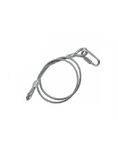 Спектрон-СК-Н - Страховочный комплект из из нержавеющей стали предназначен для дополнительного страховочного крепления ИПП в Exd оболочке во время монтожа и эксплуатации. Комплектация: трос, карабин-2шт. в Нефтеюганске Монтажные материалы Pintop.ru