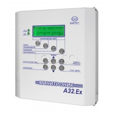 Прибор адресно-аналоговый приемно-контрольный охранно-пожарный и управления взрывозащищенный Юнитест Минитроник А32.Ех