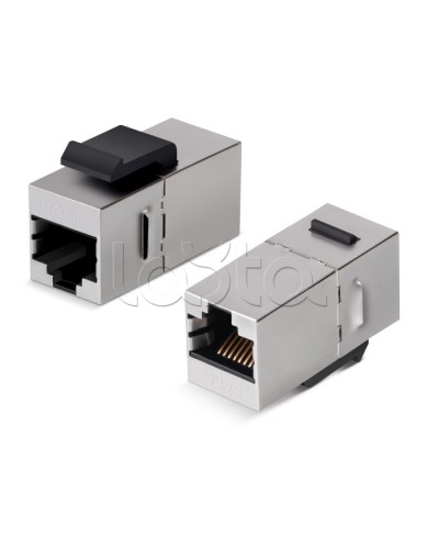Адаптер проходной Cabeus CA-KJ-8p8c-C5e-SH в Нефтеюганске Проходные адаптеры RJ-45 и разветвители Pintop.ru