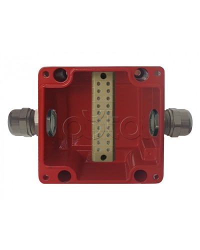 Коробка соединительная Магнито-контакт МКС 2ВК «МОРОЗ» IP66/IP68 цвет красный в Нефтеюганске Распределительные коробки Pintop.ru