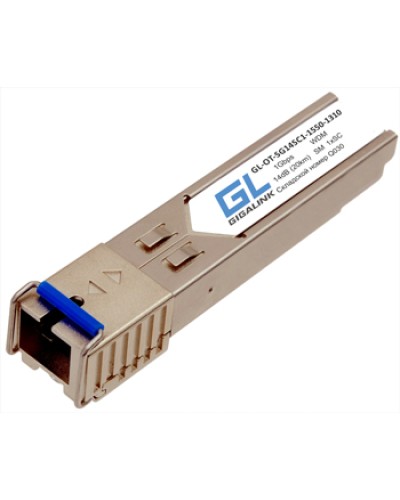 Модуль SFP Gigalink GL-OT-SG14SC1-1550-1310-I-D в Нефтеюганске Модули SFP/XFP/GBIC Pintop.ru