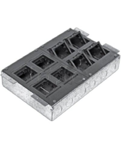 Люк в пол на 8 модулей с суппортом и коробкой Экопласт 70083 в Нефтеюганске Системы лючков и колонн Pintop.ru