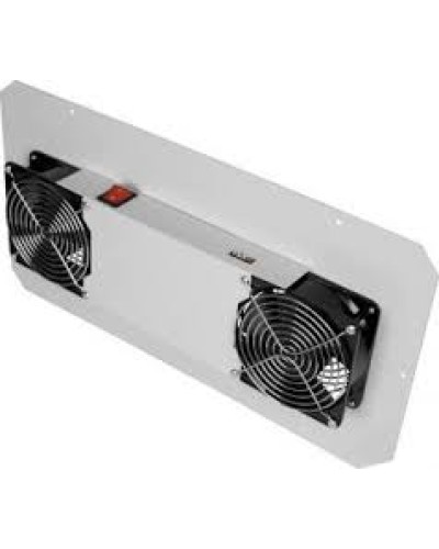 Блок вентиляторный TLK (TLK-FAN2-TERM-GY) для настенных шкафов серии TWC и TWA в Нефтеюганске Вентиляторные модули Pintop.ru