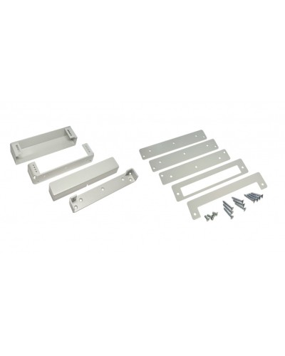 Комплект монтажный для замка ALM-700S с возможностью регулировки ALeko МК 700S-PS (серый) в Нефтеюганске Дополнительное оборудование для СКУД Pintop.ru