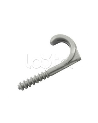 Держатель (клипса) F типа одинарная для труб D25 мм Экопласт 41824 в Нефтеюганске Держатели, клипсы, скобы Pintop.ru