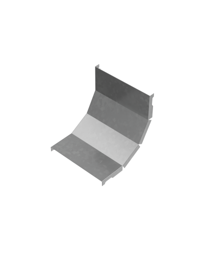 Крышка внутреннего вертикального угла 90 гр. 150 мм ПЛЮС HD КМ-Профиль (KNLplus90-150 HD) в Нефтеюганске Аксессуары для лотков Pintop.ru