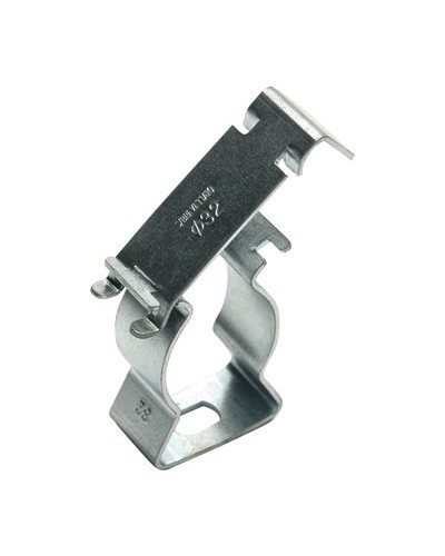 Держатель с крышкой D20 оцинкованная сталь DKC 6044-A20 в Нефтеюганске Держатели, клипсы, скобы Pintop.ru