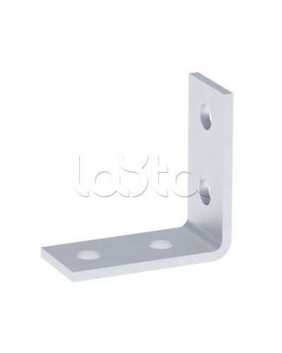 STRUT-пластина угловая 90гр. 4 отверстия HDZ EKF (stpu4-HDZ) в Нефтеюганске Аксессуары для лотков Pintop.ru