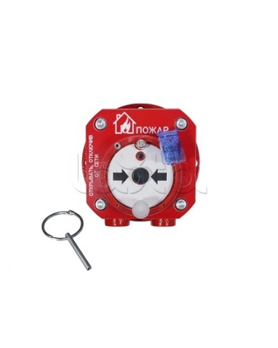 Извещатель пожарный ручной взрывозащищенный Спектрон-512-Exd-А-ИПР-А-HART в Нефтеюганске Пожарные извещатели (Ex) Pintop.ru