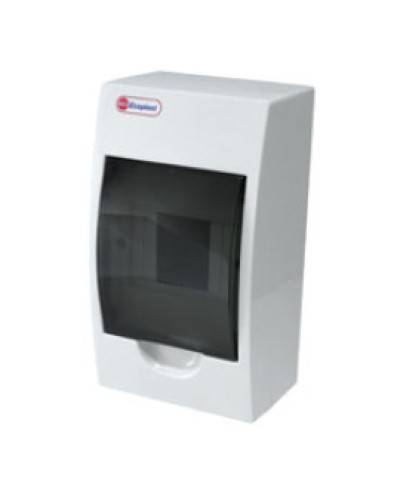 Шкаф настенный с дверцей, 6 модулей, IP40 Экопласт 46106 в Нефтеюганске Боксы для автоматов Pintop.ru