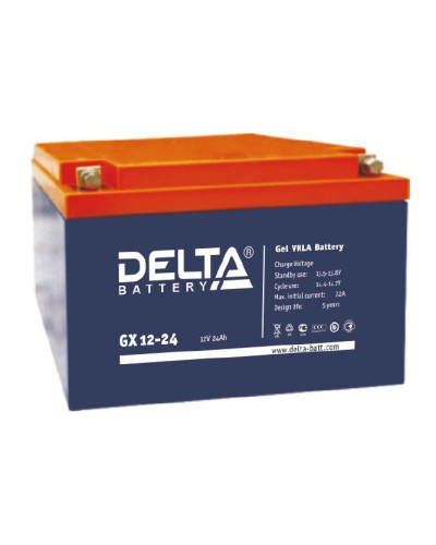 Аккумулятор свинцово-кислотный Delta GX 12-24 в Нефтеюганске Электротехническое оборудование Pintop.ru