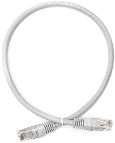 Патч-корд RJ45 TWT FTP кат.5e, с заливными колпачками, 1.0 м, серый TWT TWT-45-45-1.0/S-GY в Нефтеюганске Патчкорды (медные) Pintop.ru