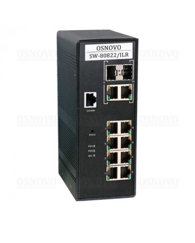 PoE коммутатор уличный промышленный OSNOVO SW-80822/ILR в Нефтеюганске Коммутаторы Pintop.ru
