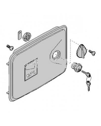 Дверца замка разблокировки FERNI Came 119RID136 в Нефтеюганске Запчасти для шлагбаумов и автоматики Pintop.ru