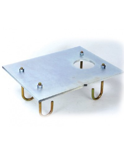 Пластина монтажная с анкерами для шлагбаума B680 H Faac 490139 в Нефтеюганске Запчасти для шлагбаумов и автоматики Pintop.ru