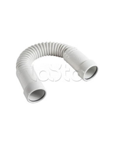 ТТ16 Поворот гибкий гофрированный труба-труба D16 мм (1уп=20шт) Экопласт (44316-20) в Нефтеюганске Повороты, муфты, тройники Pintop.ru
